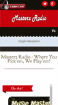 Mobile Screenshot of masterzradio.com